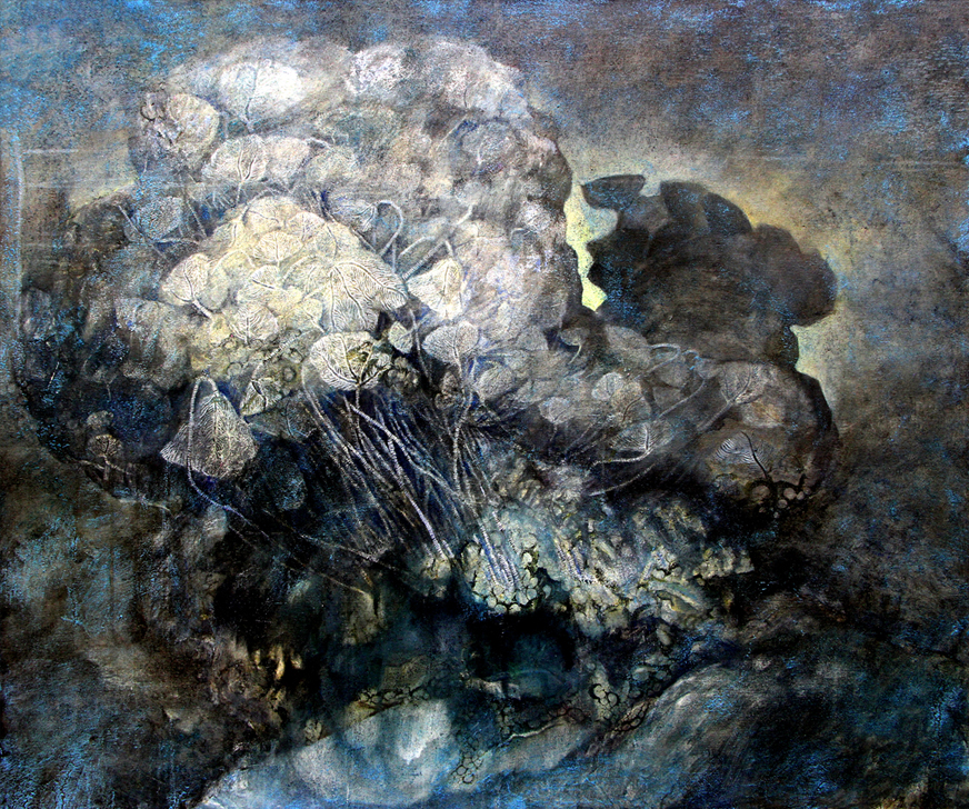 2629号 《海.百合—茂盛凌云》岩彩画 100X120cm 2020.jpg