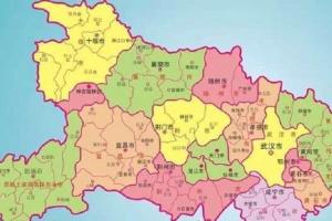 仙桃市在湖北省位置