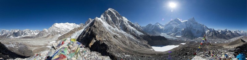 珠峰地区风景