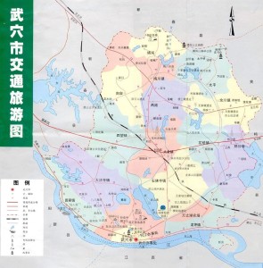 武穴市行政区划图