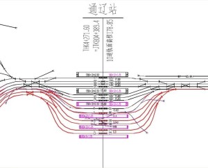 通辽站站场平面图