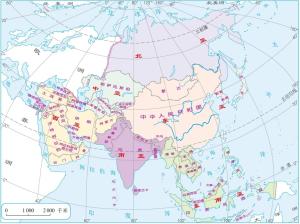 亚洲地理分区