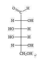 D-半乳糖Fischer投影式