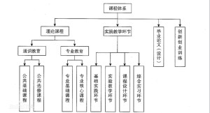 园林专业课程体系框架图