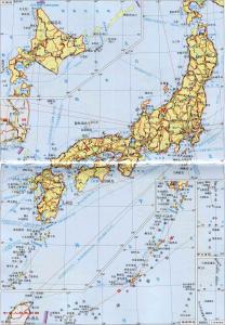 日本交通地图